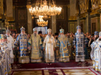 Єпископ Тихон співслужив Предстоятелю УПЦ в Почаївській Лаврі