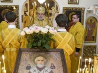 У день пам’яті святителя Миколая єпископ Тихон очолив Літургію у Спасо-Преображенському храмі Івано-Франківська