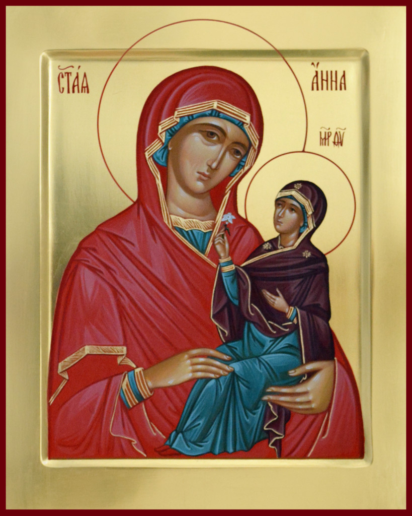 Как выглядит икона Анна праведная мать Пресвятой Богородицы купить